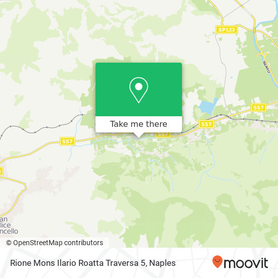 Rione Mons Ilario Roatta Traversa 5 map