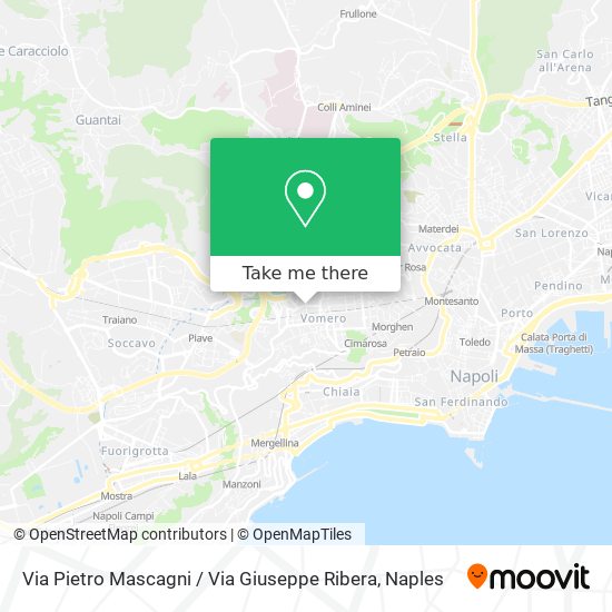 Via Pietro Mascagni / Via Giuseppe Ribera map