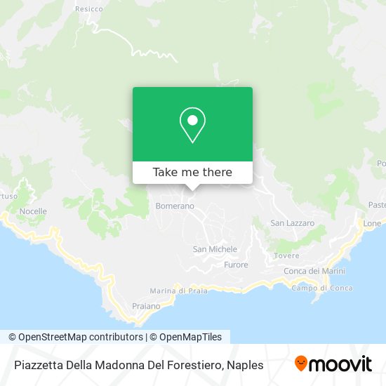 Piazzetta Della Madonna Del Forestiero map