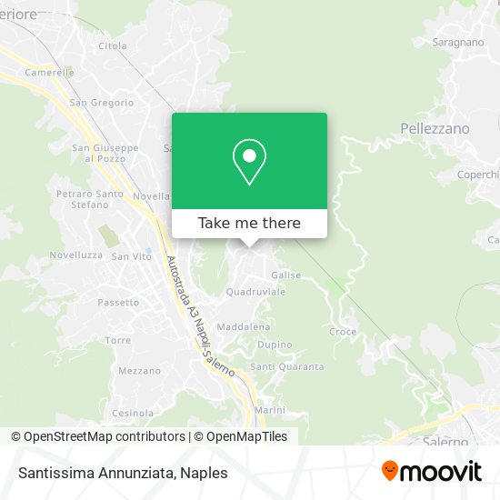 Santissima Annunziata map