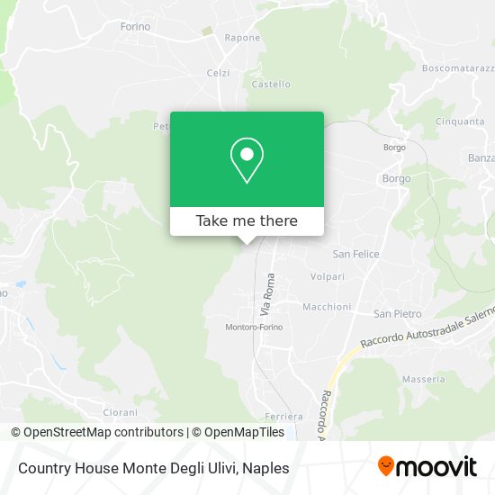 Country House Monte Degli Ulivi map