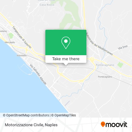 Motorizzazione Civile map