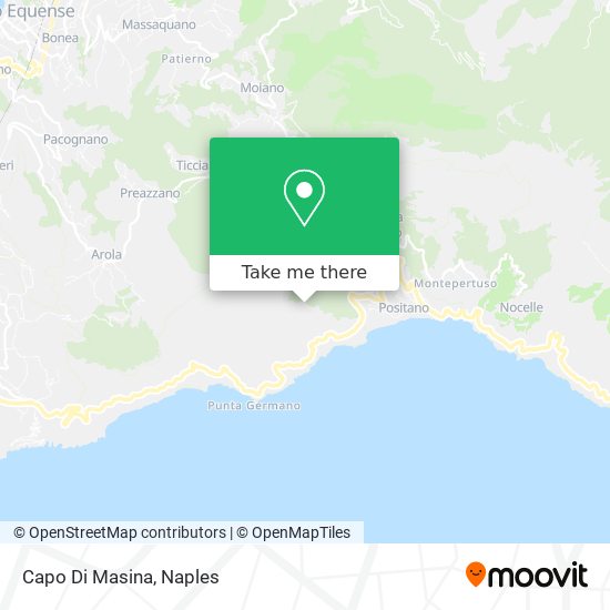 Capo Di Masina map