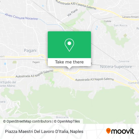 Piazza Maestri Del Lavoro D'Italia map