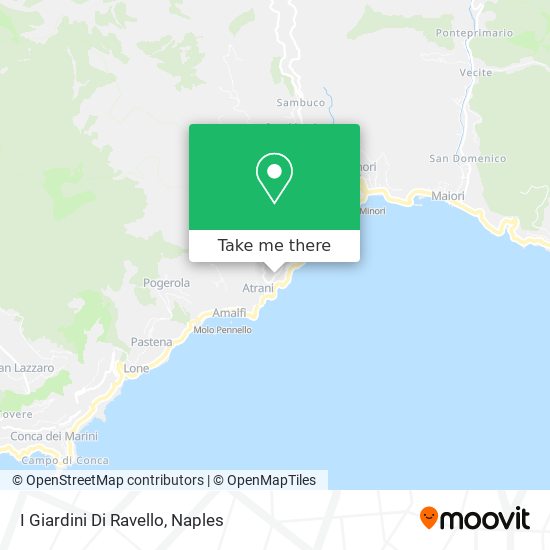 I Giardini Di Ravello map