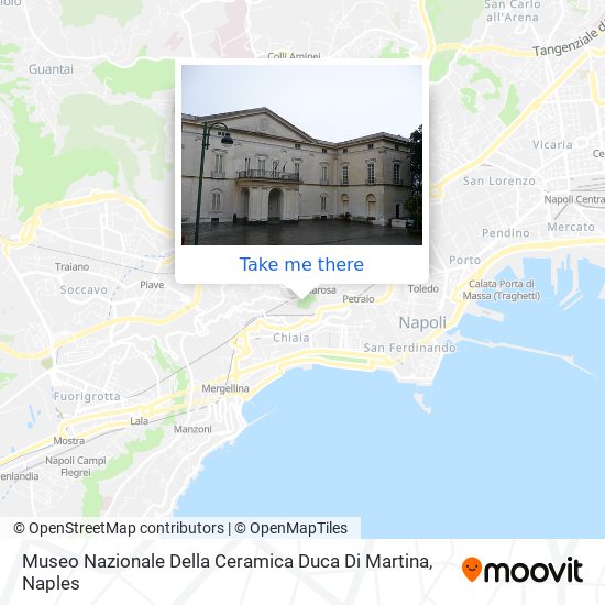 Museo Nazionale Della Ceramica Duca Di Martina map