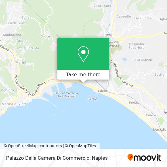 Palazzo Della Camera Di Commercio map