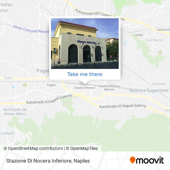 Stazione Di Nocera Inferiore map