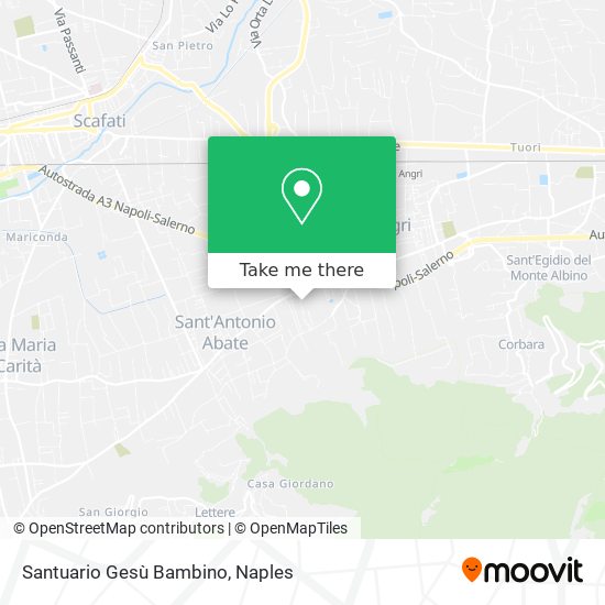 Santuario Gesù Bambino map