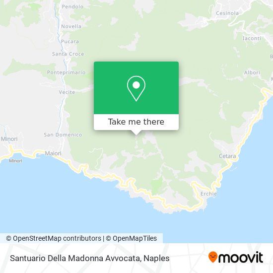 Santuario Della Madonna Avvocata map
