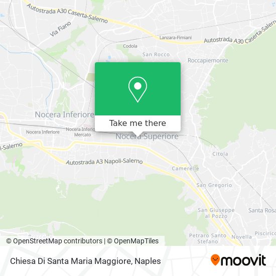 Chiesa Di Santa Maria Maggiore map