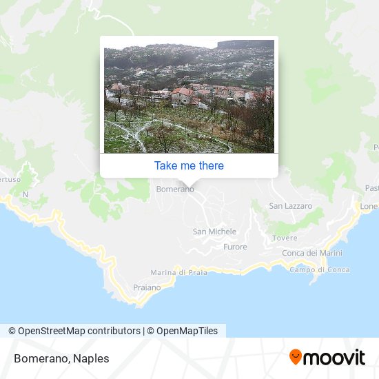 Bomerano map