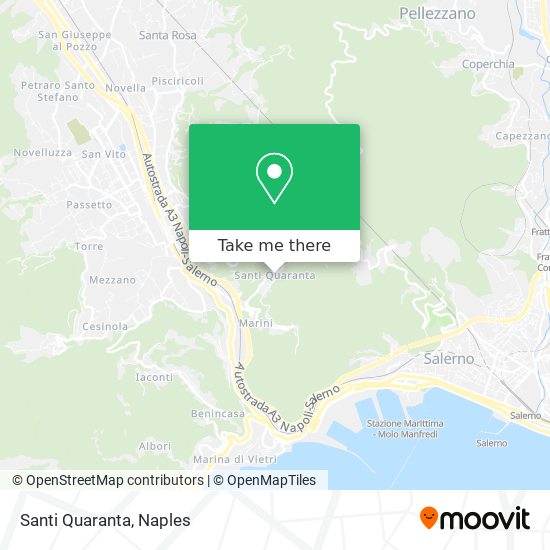 Santi Quaranta map