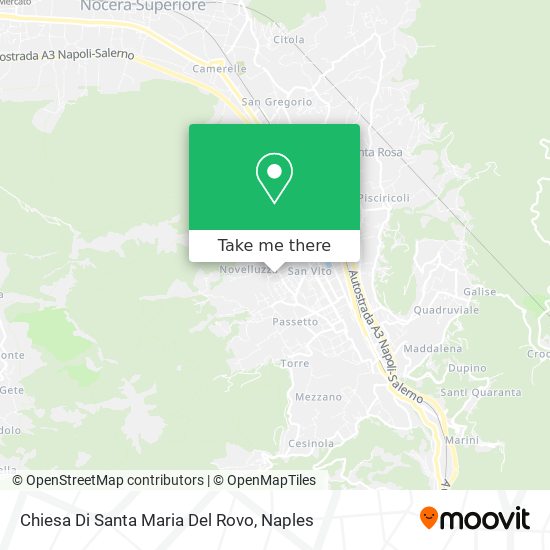 Chiesa Di Santa Maria Del Rovo map