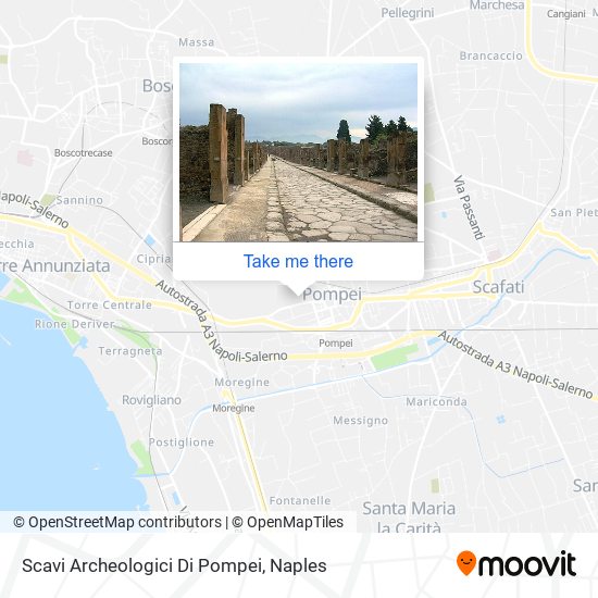 Scavi Archeologici Di Pompei map