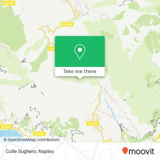 Colle Sughero map