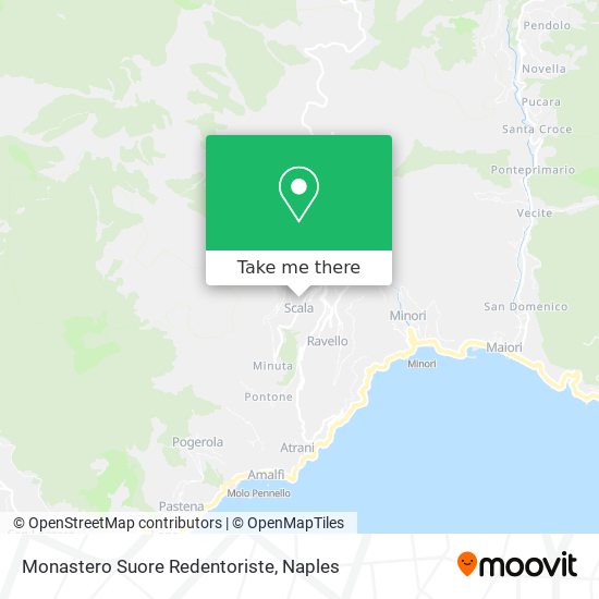 Monastero Suore Redentoriste map