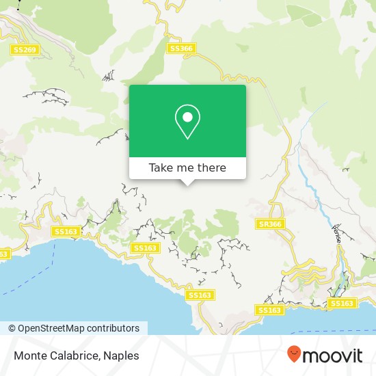 Monte Calabrice map