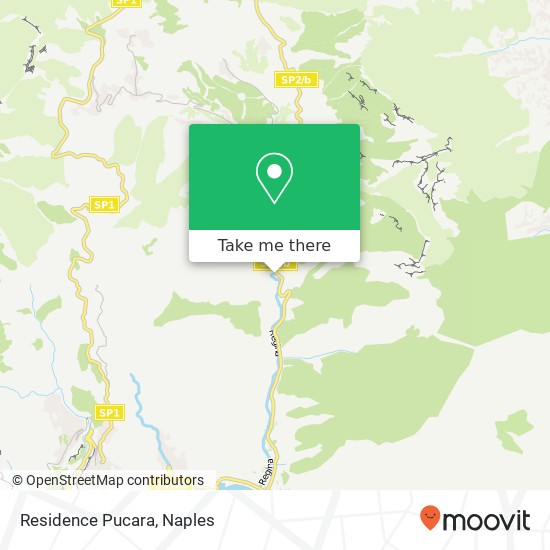 Residence Pucara map