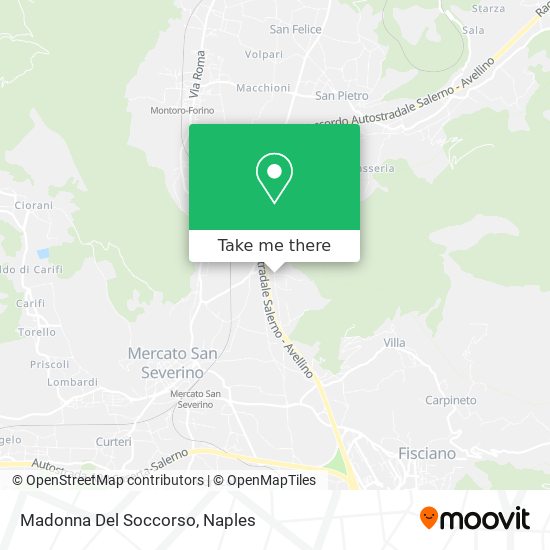 Madonna Del Soccorso map