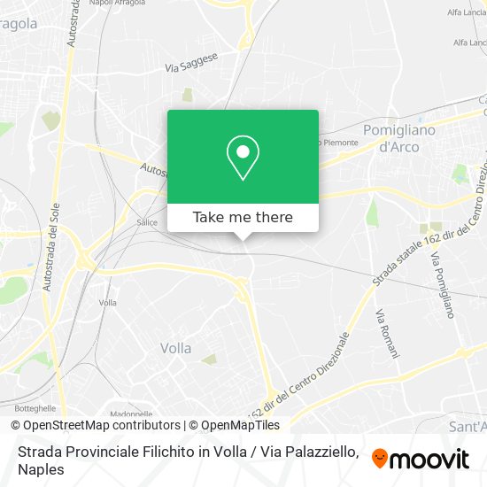 Strada Provinciale Filichito in Volla / Via Palazziello map