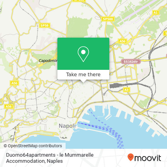 Duomo64apartments - le Mummarelle Accommodation map