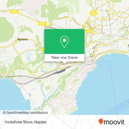 Vodafone Store map