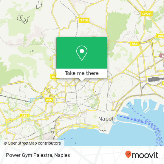 Power Gym Palestra map