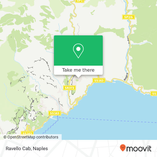 Ravello Cab map