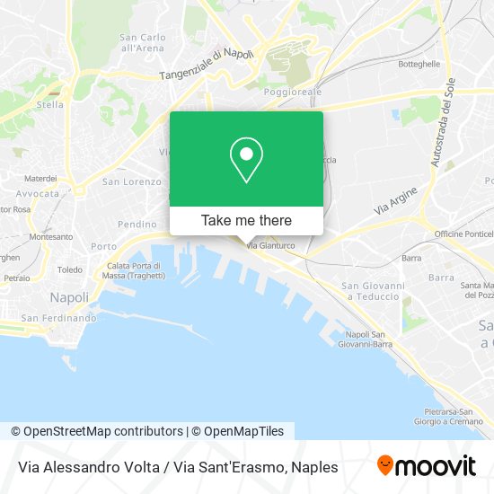 Via Alessandro Volta / Via Sant'Erasmo map