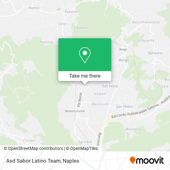 Asd Sabor Latino Team map