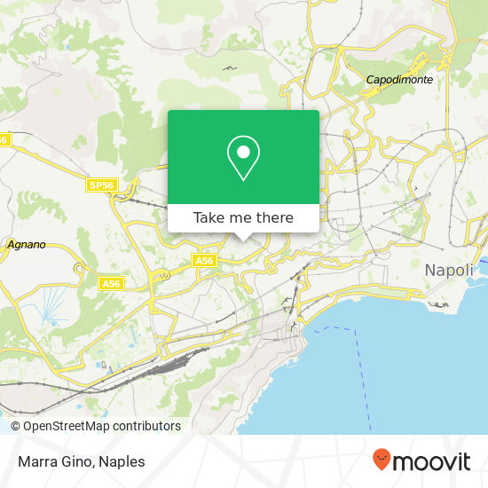 Marra Gino map