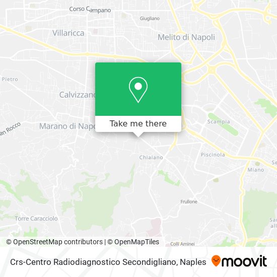 Crs-Centro Radiodiagnostico Secondigliano map