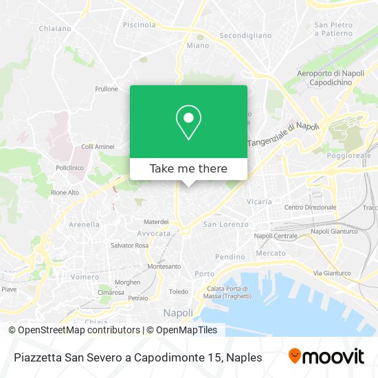 Piazzetta San Severo a Capodimonte  15 map