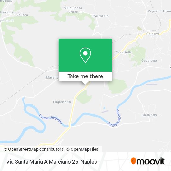Via Santa Maria A Marciano  25 map