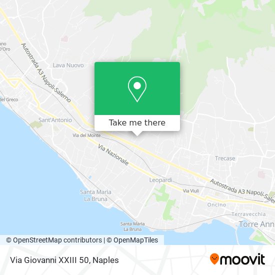 Via Giovanni XXIII  50 map
