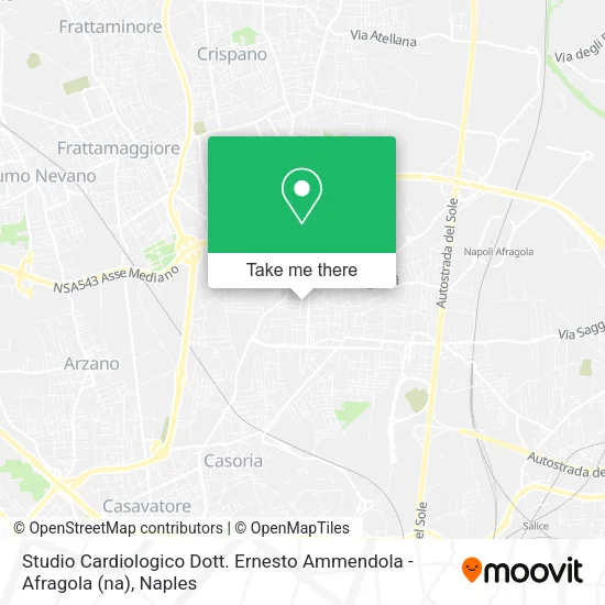 Studio Cardiologico Dott. Ernesto Ammendola - Afragola (na) map