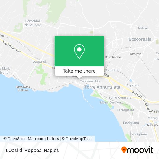 L'Oasi di Poppea map
