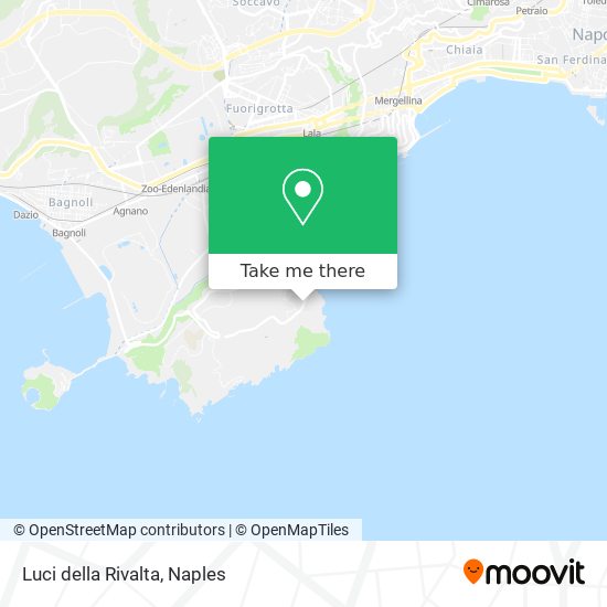 Luci della Rivalta map