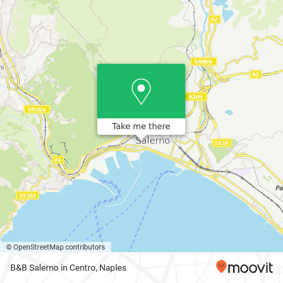 B&B Salerno in Centro map