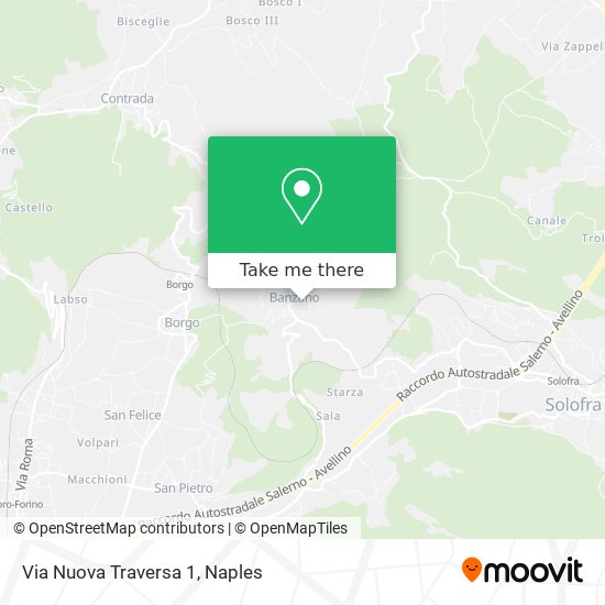 Via Nuova Traversa 1 map