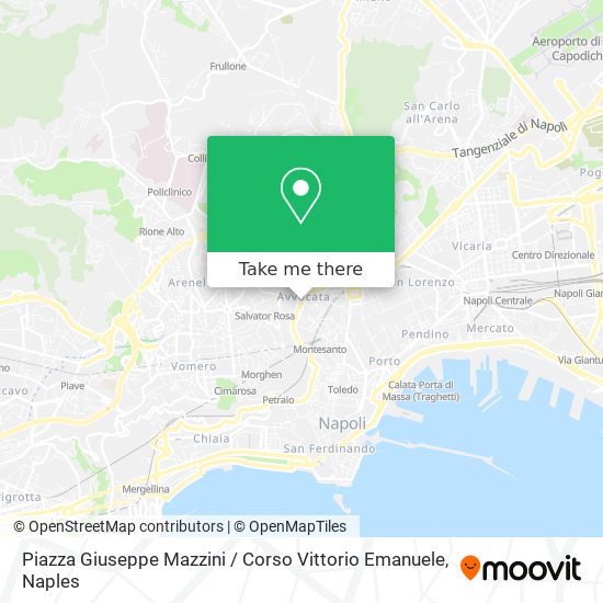 Piazza Giuseppe Mazzini / Corso Vittorio Emanuele map