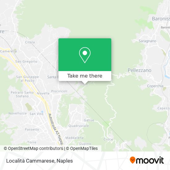 Località Cammarese map