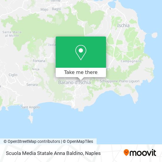 Scuola Media Statale Anna Baldino map