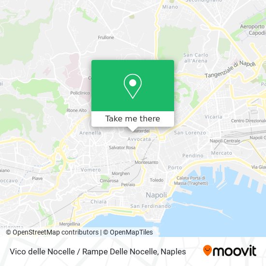 Vico delle Nocelle / Rampe Delle Nocelle map