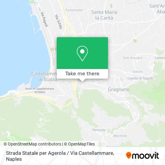 Strada Statale per Agerola / Via Castellammare map