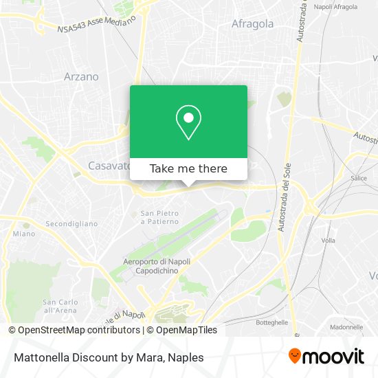 Mattonella Discount by Mara map