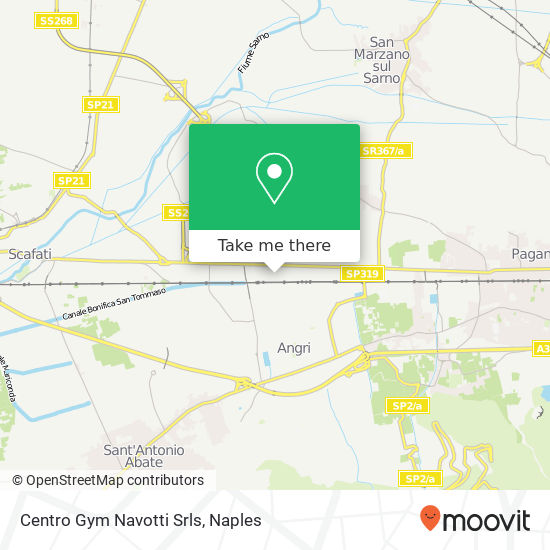 Centro Gym Navotti Srls map