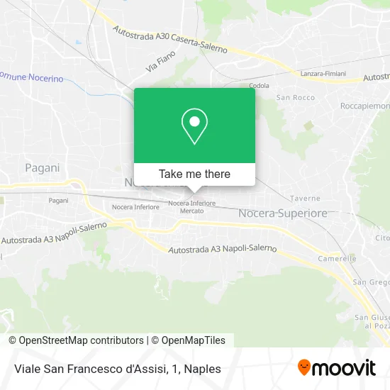 Viale San Francesco d'Assisi, 1 map