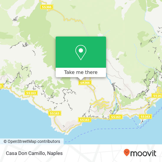 Casa Don Camillo map
